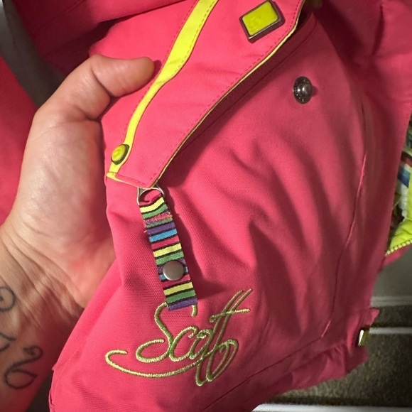 Scott Outerwear Winter Coat Jacket‎ Woman’s Small Pink Ski Snowboarding Sleeding - Picture 16 of 16